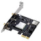 Gigabyte GC-WBAX2400R, Internal, Wireless, PCI Express, WLAN / Bluetooth, 2400 Mbit/s, Black