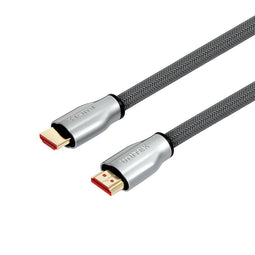 UNITEK Y-C136RGY HDMI kabel 1 m HDMI Type A (Standaard) Zilver, Zink