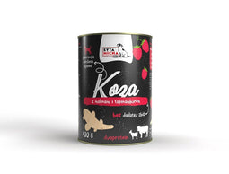 SYTA MICHA Geit met frambozen en aardpeer - natvoer voor honden - 400g