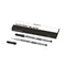Navulling voor balpen Montblanc MISTERY BLACK Zwart 2 Stuks