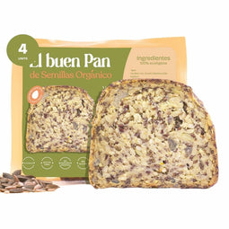 Olijvenbrood met zaden :Play Keto! El Buen Pan Olijven (4 Stuks)