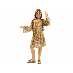 Kostuums voor Kinderen My Other Me Hippie (2 Onderdelen) Maat 5-6 Jaar