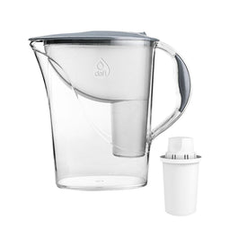 Kruik met Filter Dafi POZ02463 Wit Polypropyleen 2,4 L