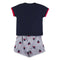 Zomerpyjama Minnie Mouse Donkerblauw Grijs Maat 8 Jaar