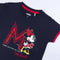 Zomerpyjama Minnie Mouse Donkerblauw Grijs Maat 8 Jaar
