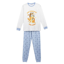 Zomerpyjama Bluey Blauw Maat XS