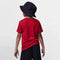 T-Shirt met Korte Mouwen voor kinderen Jordan Jumpman Graphic Rood Maat 7 Jaar
