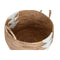 Basket spelset DKD Home Decor Wit Natuurlijk Touw Zeegras Boho 55 x 55 x 40 cm