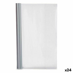 Antislip Kinvara RFG-1 Zilverkleurig Polypropyleen 45 x 100 cm