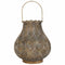 Kaarshouder Alexandra House Living Goud Glas Ijzer 25 x 28 x 25 cm