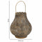 Kaarshouder Alexandra House Living Goud Glas Ijzer 25 x 28 x 25 cm