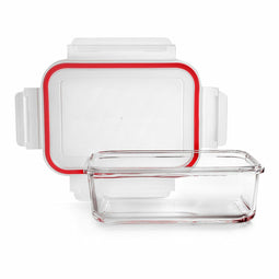 Lunchbox Ibili 754704 Borosilicaatglas Rechthoekig 400 ml 10 x 15 x 5 cm