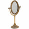Spiegel met Ondersteuning Alexandra House Living Goud Hars 9 x 30 x 17 cm