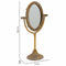Spiegel met Ondersteuning Alexandra House Living Goud Hars 9 x 30 x 17 cm
