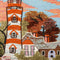 Wandtapijt Alexandra House Living Multicolour Jute 80 x 100 cm rural