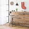 Muurplaat Alexandra House Living Welcome Rood Ijzer 4 x 64 x 43 cm Verlichting