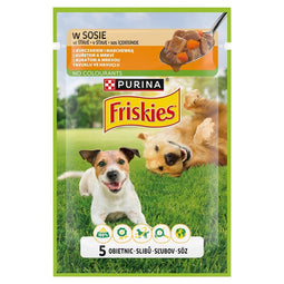 PURINA Friskies Chicken with carrot in sauce - natvoer voor honden - 85g