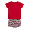 Zomerpyjama Minnie Mouse Rood Maat 8 Jaar