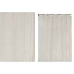 Gordijn Home ESPRIT Beige 140 x 280 cm