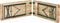 Complete Biertafelset standaard kwaliteit inklapbaar met 2 banken 50x220 cm