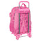 Schoolrugzak met Wielen Minnie Mouse Loving Roze 33 x 42 x 14 cm