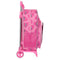 Schoolrugzak met Wielen Minnie Mouse Loving Roze 33 x 42 x 14 cm