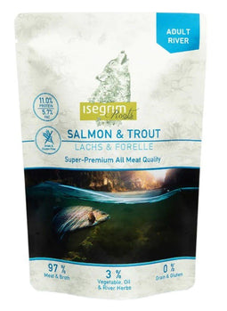 ISEGRIM Adult Salmon with trout - natvoer voor honden - 410g