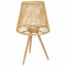 Lykta Alexandra House Living Natuurlijk Bamboe Rotan 36 x 64 x 36 cm
