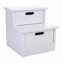 Kruk Alexandra House Living Wit Paulownia hout Hout MDF 34 x 34 x 34 cm Trap
