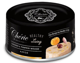 CHERIE Chicken and pumpkin mousse - nat kattenvoer - 80g
