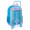 Schoolrugzak met Wielen Lilo & Stitch Hawaii Blauw 33 x 42 x 14 cm