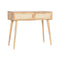 Console Home ESPRIT Metaal Rubberwood 100 x 30 x 78 cm