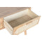 Console Home ESPRIT Metaal Rubberwood 100 x 30 x 78 cm