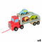 Autotransporter en Wagen Woomax 5 Onderdelen 4 Stuks 29,5 x 12 x 8,5 cm