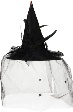Nampook - Witch Top Hat With Veil