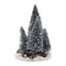 Rivièra Maison Sparkling Forest Deco Trees silver set van 4