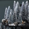Rivièra Maison Sparkling Forest Deco Trees silver set van 4