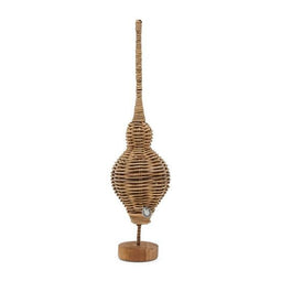 Riviera Maison Rustic Rattan Christmas Peak On Stand set van 2