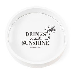 Riviera Maison Drinks and Sunshine Mini Tray set van 4