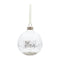 Rivièra Maison Wonderful Times Orn. silver Dia 10 SET van 4