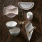 Riviera Maison Sun Touched Ice Cream Plate set van 4
