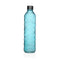 Fles Versa 1,22 L Blauw Glas Aluminium 8,5 x 33,2 x 8,5 cm