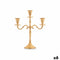 Kroonkandelaar Gouden Aluminium 22 x 27,5 x 9 cm (6 Stuks)