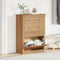 Schoenenkast Panama 80x35x105 cm massief grenenhout