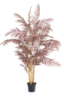 Light&living Ornament in pot 198x160x198 cm PALM metallic bordeaux