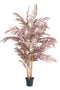 Light&living Ornament in pot 198x160x198 cm PALM metallic bordeaux