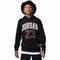 Kindersweater Jordan Jordan Hbr Flc Po Zwart Maat 13-15 Jaar