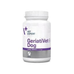 VET EXPERT GeriatiVet Dog Large Breed - ondersteunend preparaat voor oudere honden - 45 capsules.