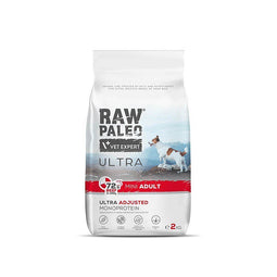 RAW PALEO Ultra Mini Adult Rundvlees - droog hondenvoer - 750 g