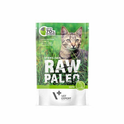 RAW PALEO Adult Cat Gesteriliseerd Rundvlees - nat kattenvoer - 100 g